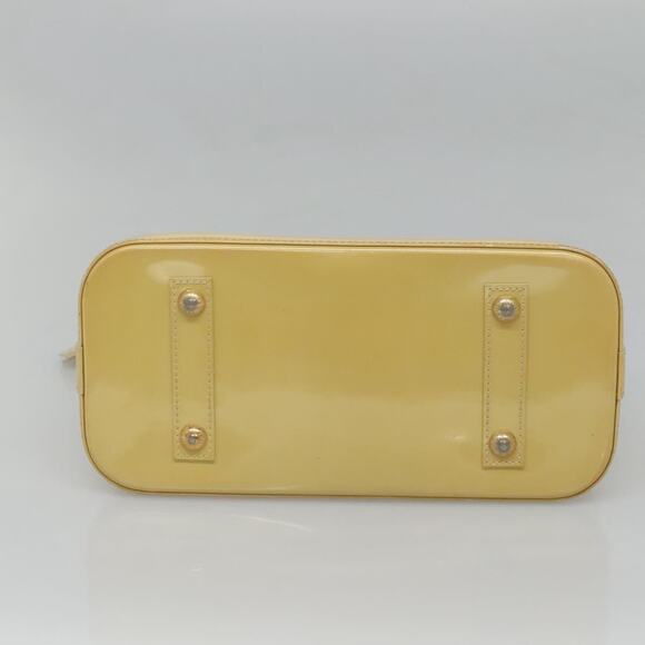 LOUIS VUITTON Monogram Vernis Alma PM Hand Bag Broncorail M91445 - Picture 5 of 16